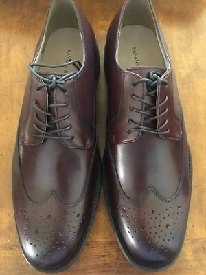 Banana Republic Shoes Liam Wingtip Oxfords Burgundy SIZE 7.5  display picture 3