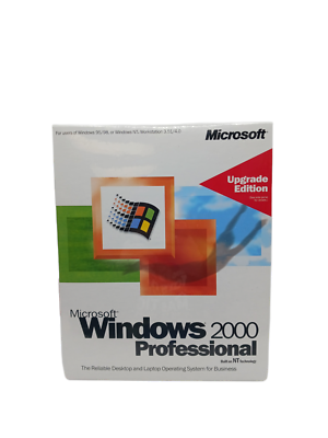 Microsoft Windows 2000 Professional - Upgrade for sale Microsoft Windows 2000 Professional - Upgrade for sale