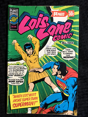 Vintage LOIS LANE COMIC #123 VG/FN 5.0 Planet Comics | eBay