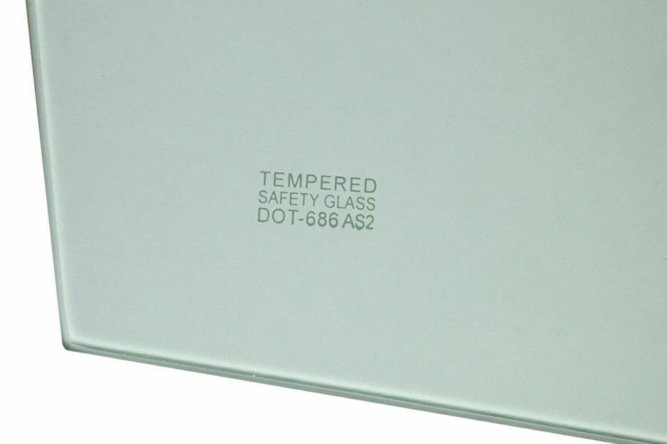 Vidrio de ventilación lateral derecho o derecho tinte verde AMD se adapta a camioneta C10 panel C10 560-4067-T Foto 3 de 3