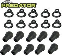 Fox Rage Predator Run Rings & Buffer Beads FüR RaubfischvorfäCher, Hechtvorfach