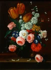 Erich Josef DOGARTH - Still Life with Flowers, Beetle and Butterfly.