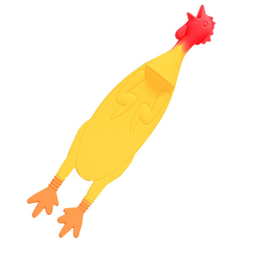  Krzyczący kurczak Zakładka do zakładki Miłośnicy Zakładki Student Dekoracja Zabawka - Zdjęcie 1 z 12