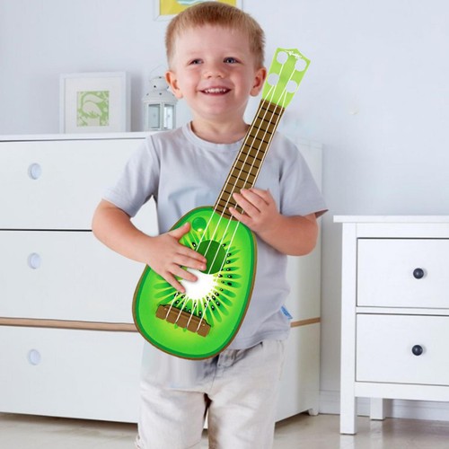 Mini Fruit Ukulele Guitar Kids Toddlers Beginners Musical Enlightenment Toy - Picture 11 of 16