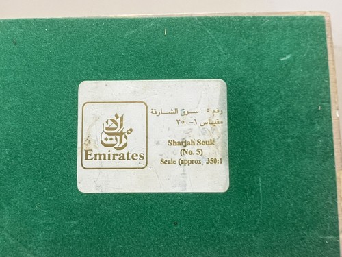 Emirates Airlines Sharjah Souk No. 5 Ceramic 350:1 Miniature Market Building Vtg - Picture 9 of 12