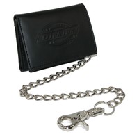 Dickies Men's Leather Trifold Chain Wallet on sale Dickies Men's Leather Trifold Chain Wallet on sale