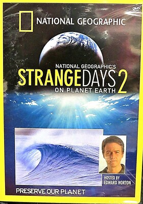 Strange Days 2 Planet Earth, NEW! DVD,National Geographic,Water,Oceans Research 