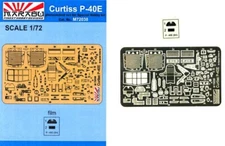 Marabu Models 1/72 CURTISS P-40E WARHAWK Photo Etch Detail Set Special Hobby