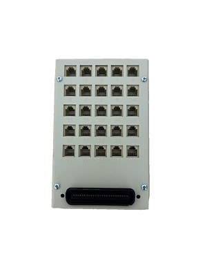 Leviton 41600-I Mini 25-Port Network Patch Panel - 25 x RJ-1