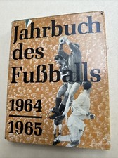 Jahrbuch des Fußballs 1964 1965 Karl-Heinz Huba Fussball Geschichte Sport