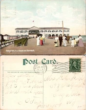 Arcade and Boardwalk Asbury Park New Jersey NJ Postcard