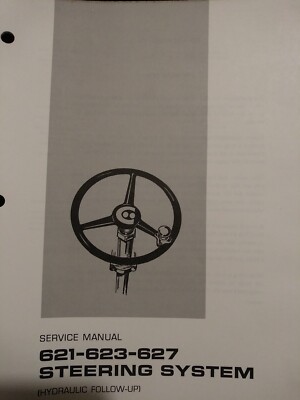 CAT Service Manual 621-623-627 Steering System(Hydraulic Follow-up