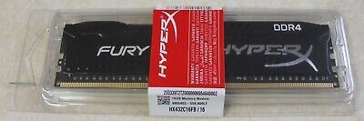 New Kingston HyperX Fury 16GB DDR4-3200 SDRAM 288-Pin DIMM New Kingston HyperX Fury 16GB DDR4-3200 SDRAM 288-Pin DIMM
