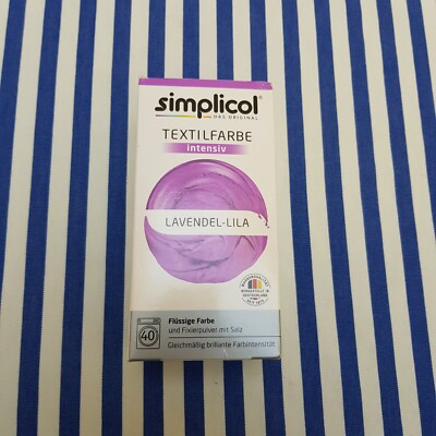 Simplicol Textilfarbe Lavendel-Lila. Einfaches Färben! Deutsch