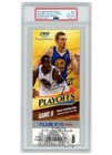 Stephen Curry Autographed 2014 Playoffs Round 1 Game 4 Ticket PSA 6 PSA/DNA Auth