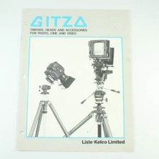 Gitzo Tripod Heads + Accessories - Dealer Catalog - Vintage