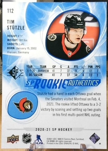 2020-21 Upper Deck SP Rookie Authentics u-pick - Picture 20 of 54