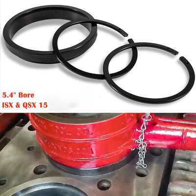 For Cummins ISX Piston Ring Compressor Adapter + Anti-Polishing Ring 5299339
