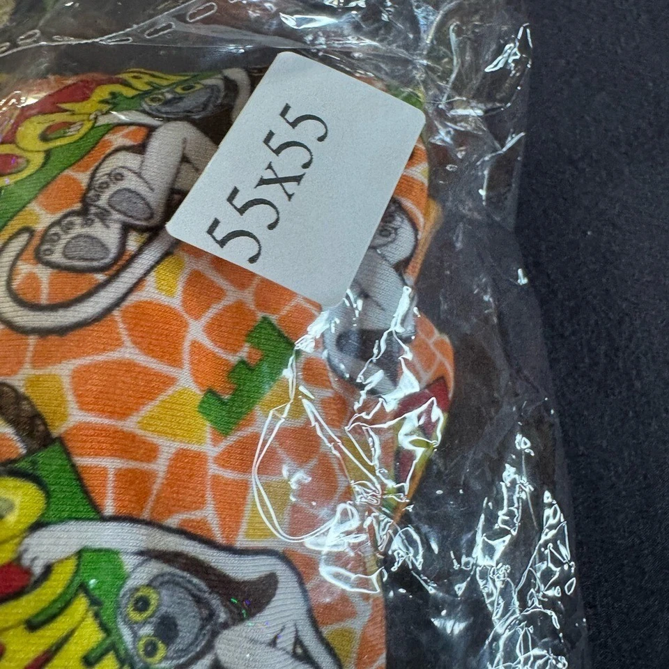 Manta de bambú naranja Zoboomafoo 55x55 Foto 2 de 2