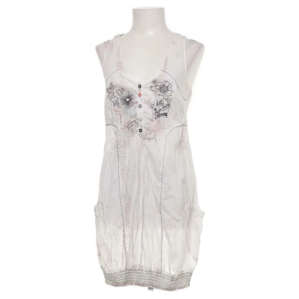 Desigual white lace dress cheap