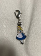 Disney Alice in Wonderland Double Sided Bracelet Necklace Clip On Charm