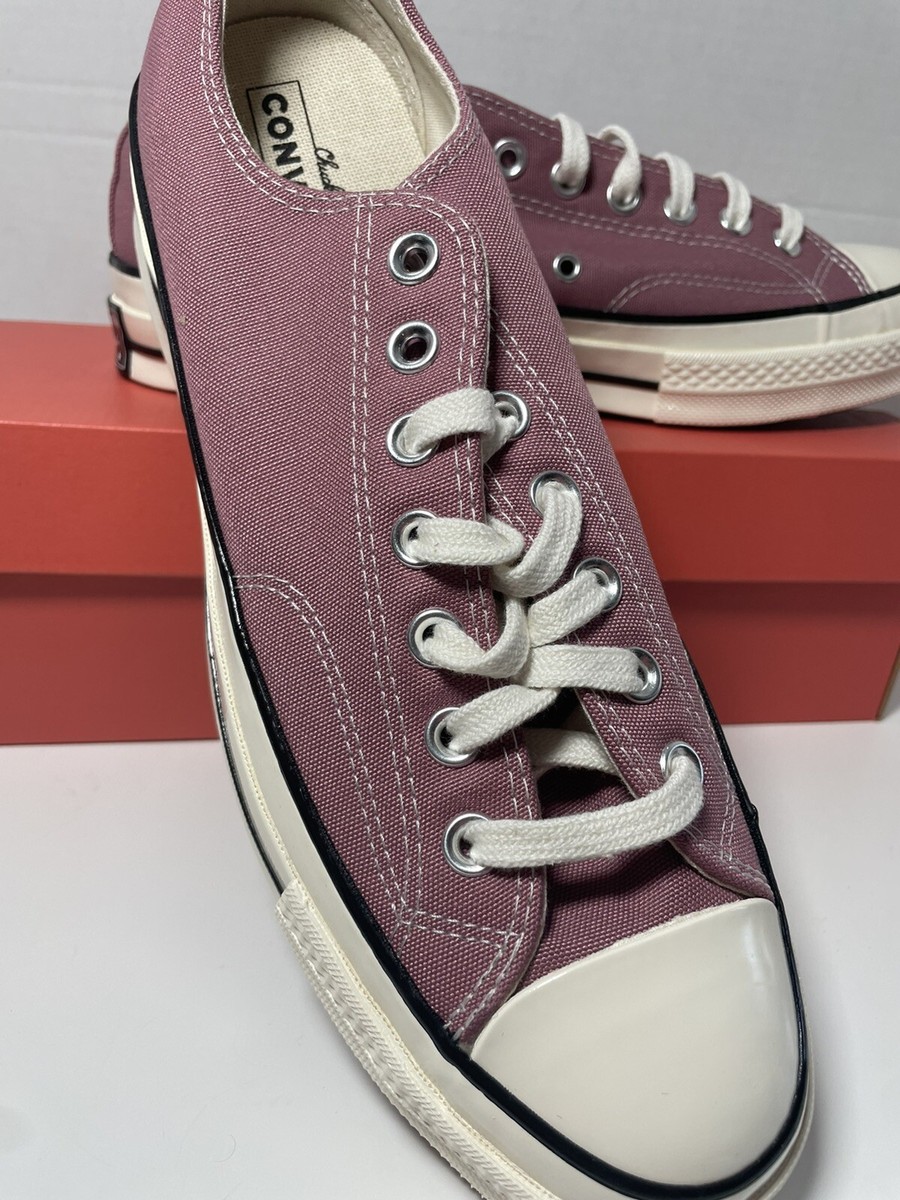 NWT SZ Converse Chuck 70 Recycled Rpet Canvas 172957c PINK AURA EGRET  BLACK