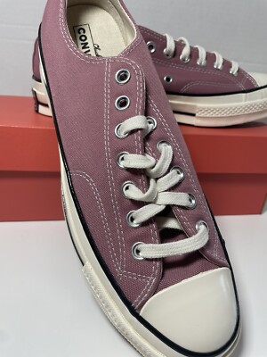 NWT SZ 9 Converse Chuck 70 Recycled Rpet Canvas 172957c PINK AURA EGRET BLACK