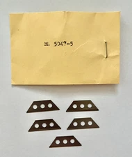 Benner Nawman Replacement Slitter Blades for UP-B36, 5-Pack, UP-5047-5