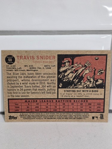 2011 Topps Heritage 1-240 You Pick! - Picture 81 of 295