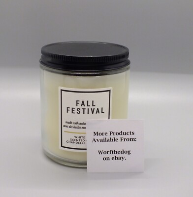 Herbstfest Bath & Body Works / White Barn Eindochtkerze
