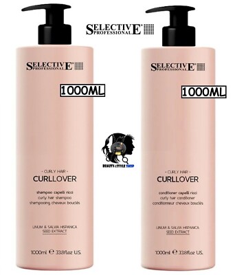 SELECTIVE PROFESSIONAL CURLLOVER SHAMPOO + CONDITIONER CURLY HAIR ANTI-FRIZZ