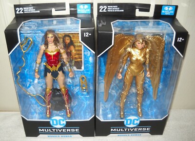 10496 NRFB Mcfarlane DC Multiverse Wonder Woman 1984 & Golden