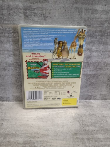 Madagascar DVD Including The Madagascar Penguins In A Christmas Mission Reg 4 - Picture 2 of 2