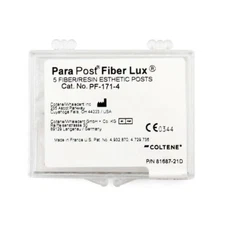 Coltene Whaledent PF171-4 ParaPost Fiber Lux Posts Size #4 Yellow 5/Pk