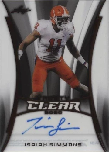 2020 Leaf Trinity Isaiah Simmons #CA-IS1