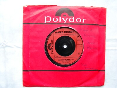 JAMES BROWN - Make It Funky 7'' - 1970's UK Issue