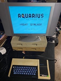 Mattel Aquarius Personal Computer System W/ Box Model 5931 Tested Intellivision
