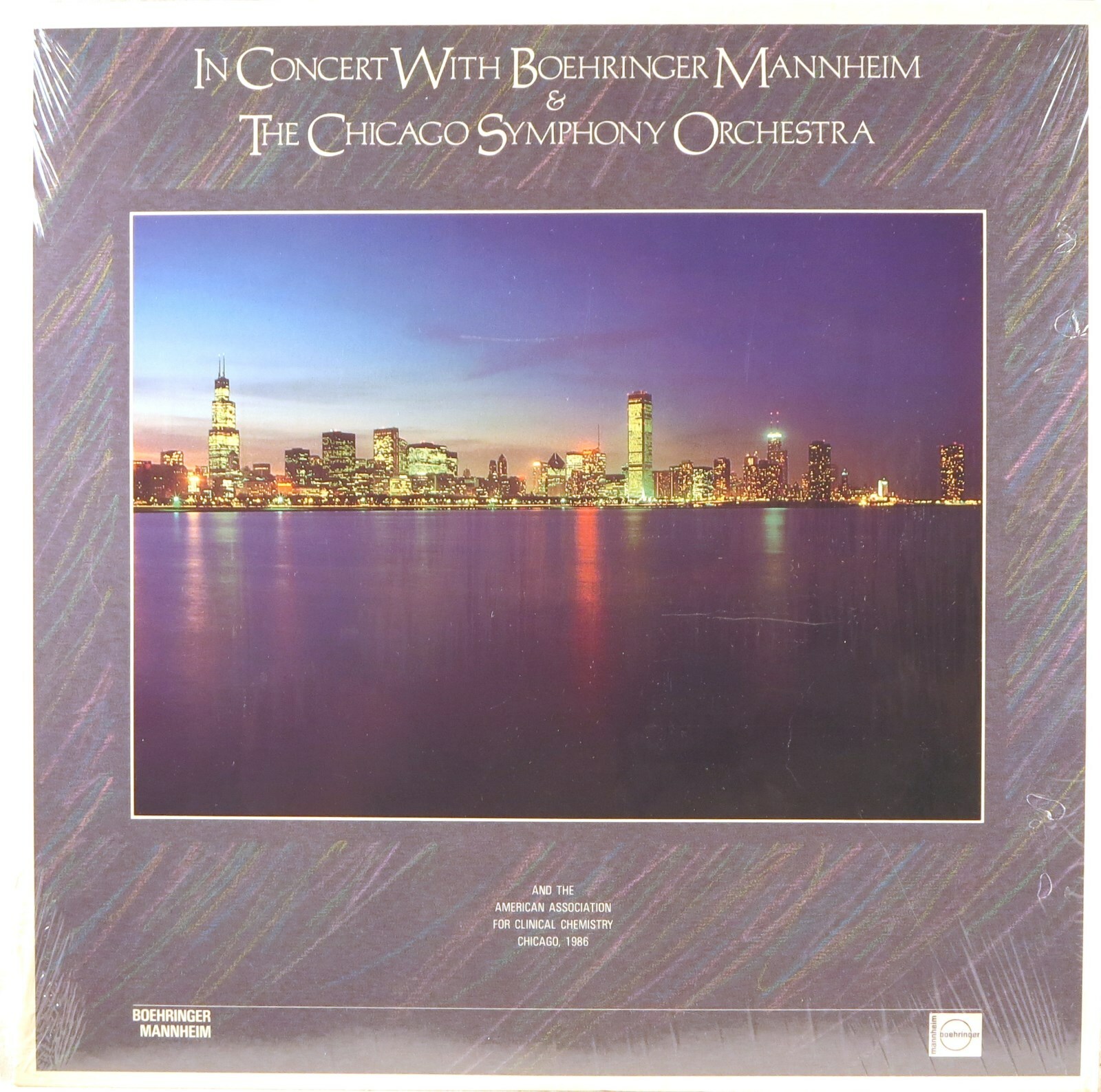 RCA BOEHRINGER MANNHEIM Bach Xerxes LEVINE REINER In Concert SHRINK DLP1-0745 NM