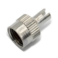 Metall - Ventilkappe Mit VentilschlüSsel+Silikon-Dichtring - Geriffelter Rand