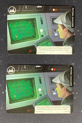 2x Pattern Analyzer full art 2020 G20X1 X-Wing Miniatures Game Star Wars