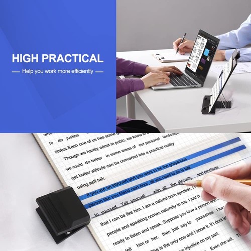 Desktop Document Book Holder w/ 7 Adjustable Positions File Organizer Copyholder - Picture 8 of 8