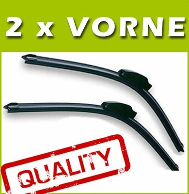 2 Windscreen Wiper Blades Flex for Daewoo Nubira 1999-2005