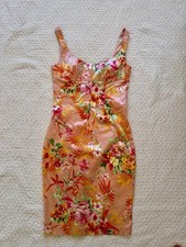 Dolce & Gabbana Dress D&G 🌸Stretch Silk Floral🌸Bright Sexy IT42 Party Wedding
