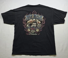 Harley Davidson Motorcycle T Shirt Men's Size XL Black Las Vegas, Nevada