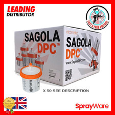 Sagola DPC600 Paint Cup Kit -600ml - Disposable Paint Cup System - Complete Kit