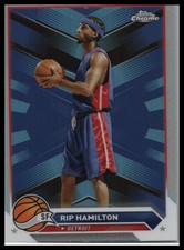 2023-24 Topps Chrome Basketball #109 Rip Hamilton Refractor