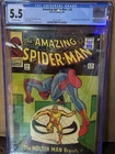 Amazing Spider-Man #35 (CGC 5.5) 2nd App. Molten Man - Marvel Comics 1966