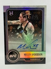 2019 Topps UFC Museum Collection Megan Anderson Auto 1st Auto 87/99
