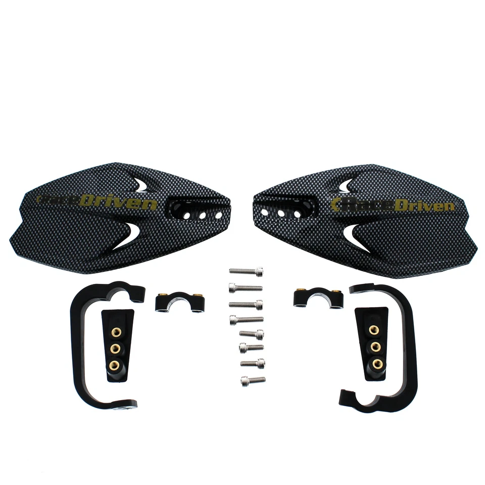 Race-Driven Universal Motocross MX ATV Hand Guards Guard Handguards - Image 3 of 4