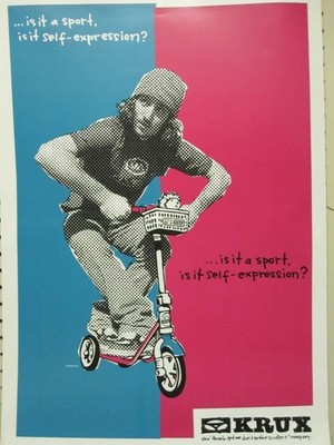 Krux Trucks Lil Scooter 19x25'' Poster